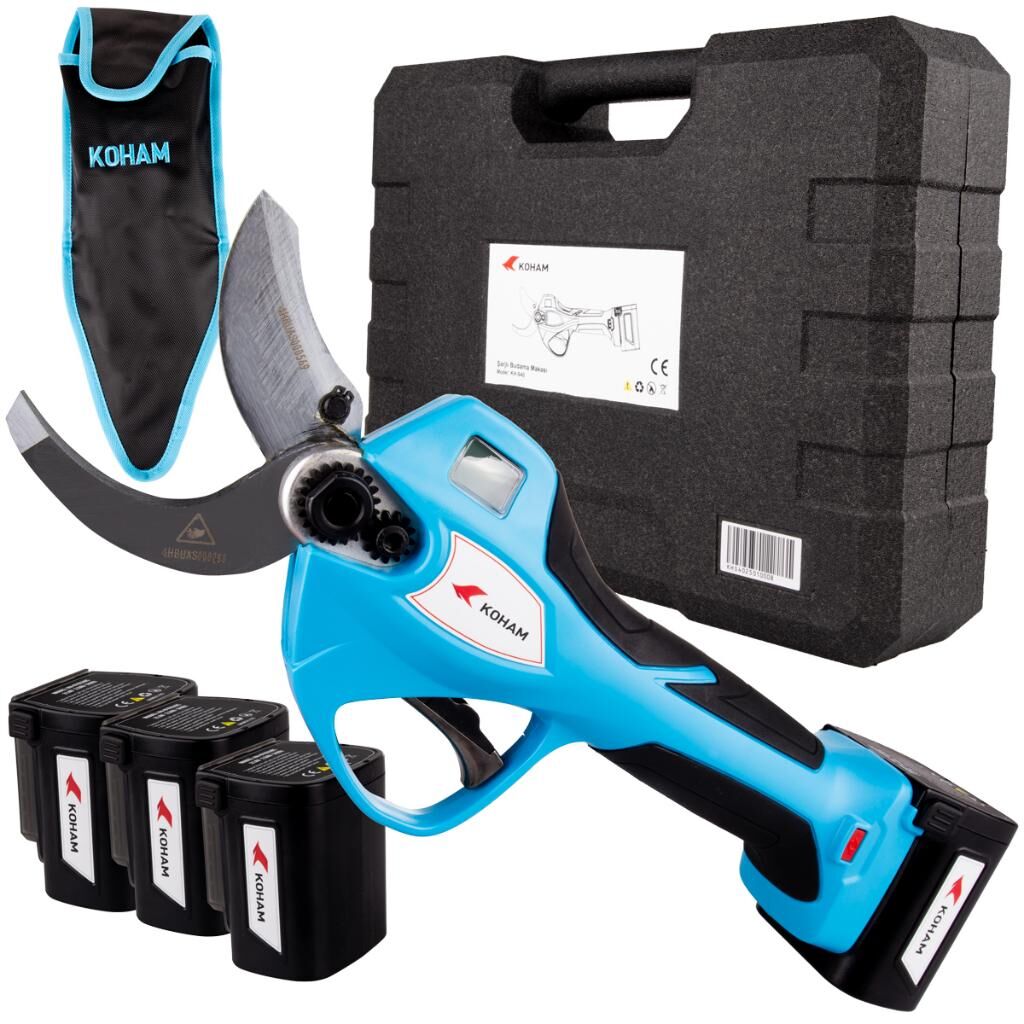 Koham KH-S40 Budama Makası Üç Akülü Sensörlü