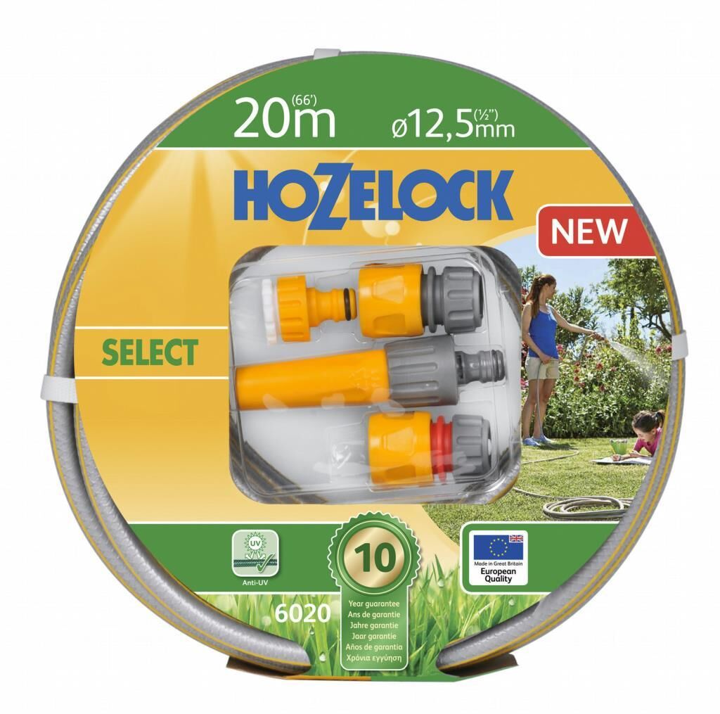 Hozelock 6020P9000 20M 1/2'' Select Hortumlu Hortum Seti