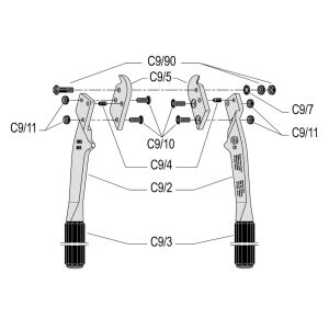 Felco C9 Çelik Halat Makası 32.5cm