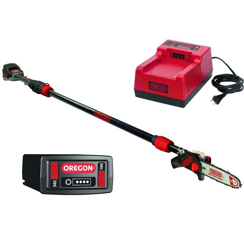 Oregon PS250 6.0 Ah + C750 Şarjlı Yüksek Dal Budama Makinesi