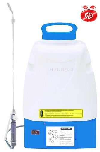 Hyundai GS16E Şarjlı Akülü İlaçlama Makinası Sırt 16 Litre