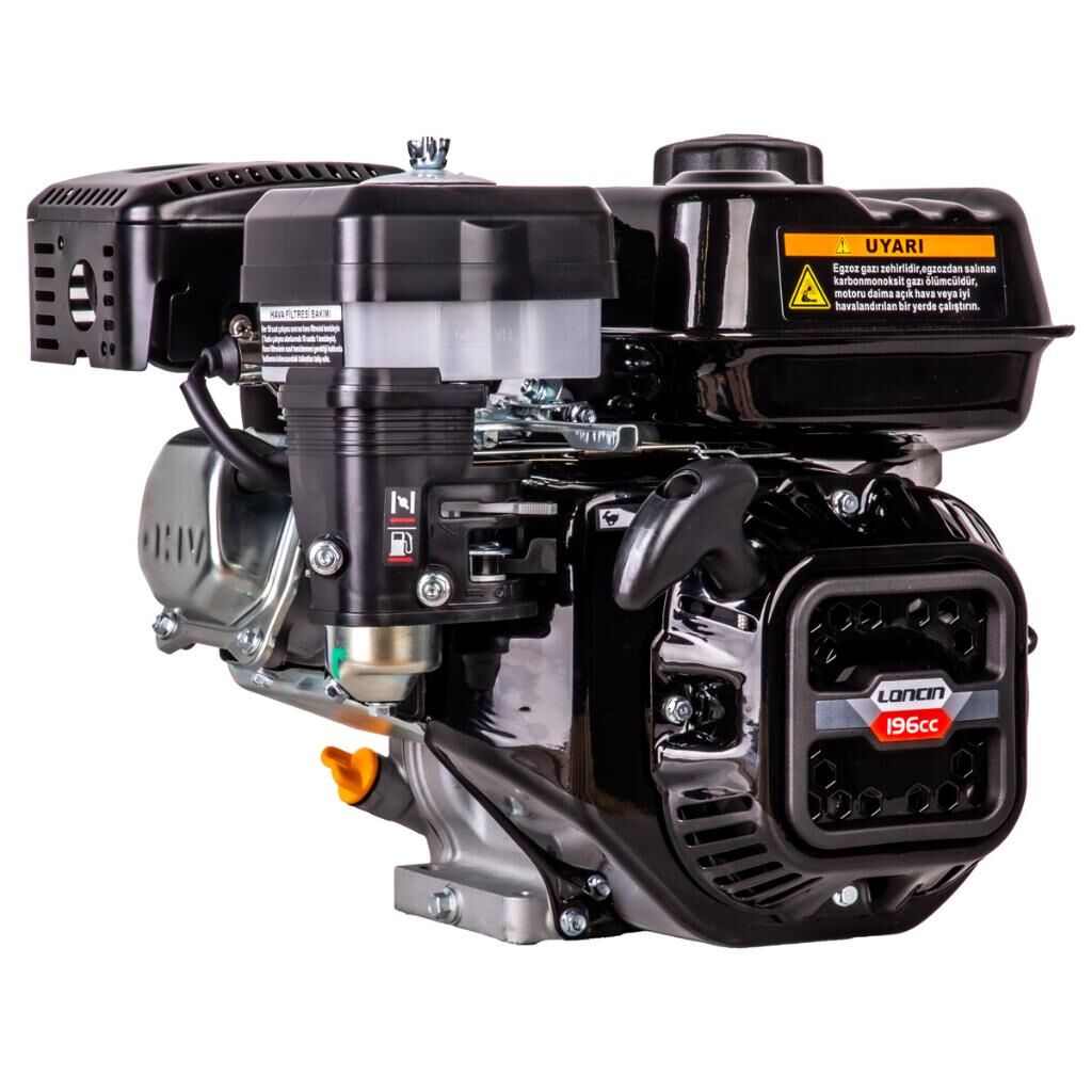 Loncin G200F-A10 EUR5 Çapa Tipi 6.5 HP Benzinli Motor