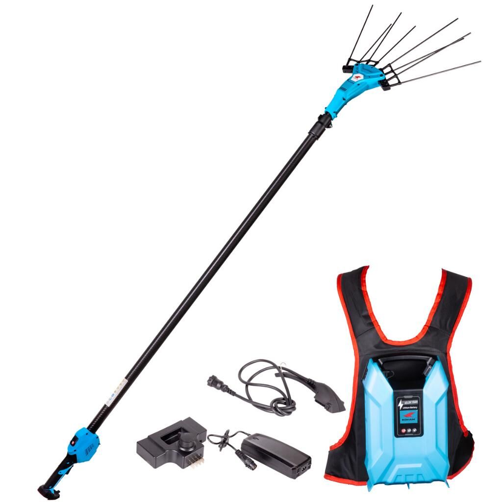 Koham KH-OS1850A Eğik Tip Sırt Akülü Zeytin Ve Meyve Hasat Makinesi