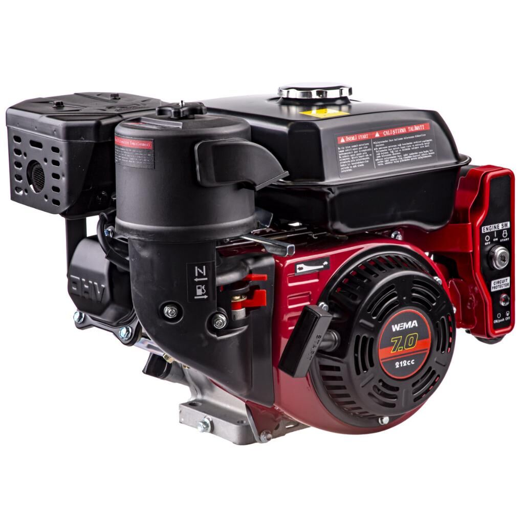 Weima WM170FE-Q Tek Motor Marşlı Benzinli 7.0Hp - Kamalı