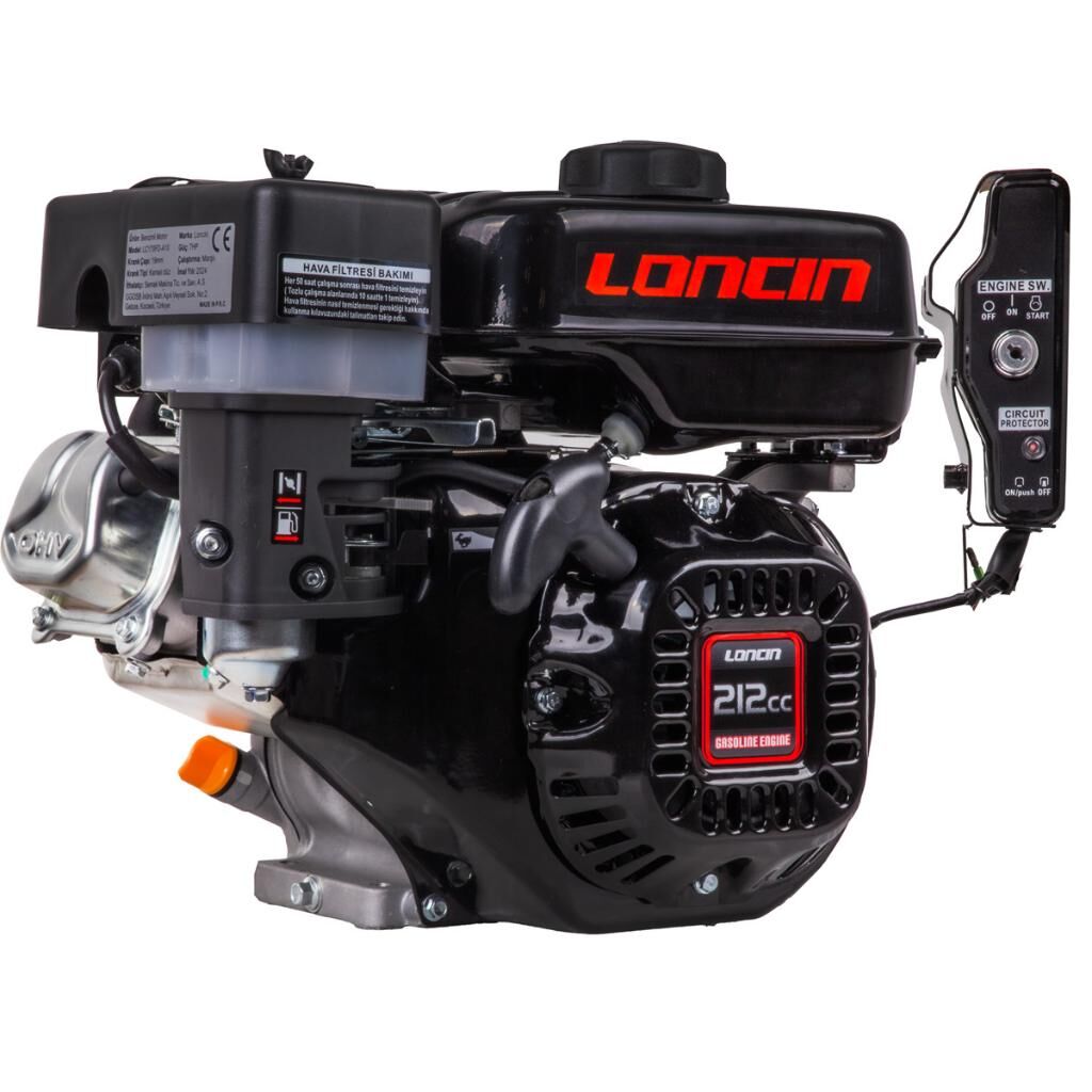 Loncin LC170FD-A10 EUR5 Marşlı Çapa Tipi 7 HP Benzinli Motor