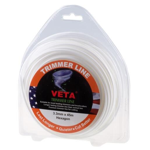 Veta Pro 3.3 MM 45M Beyaz 6 Köşe Misina