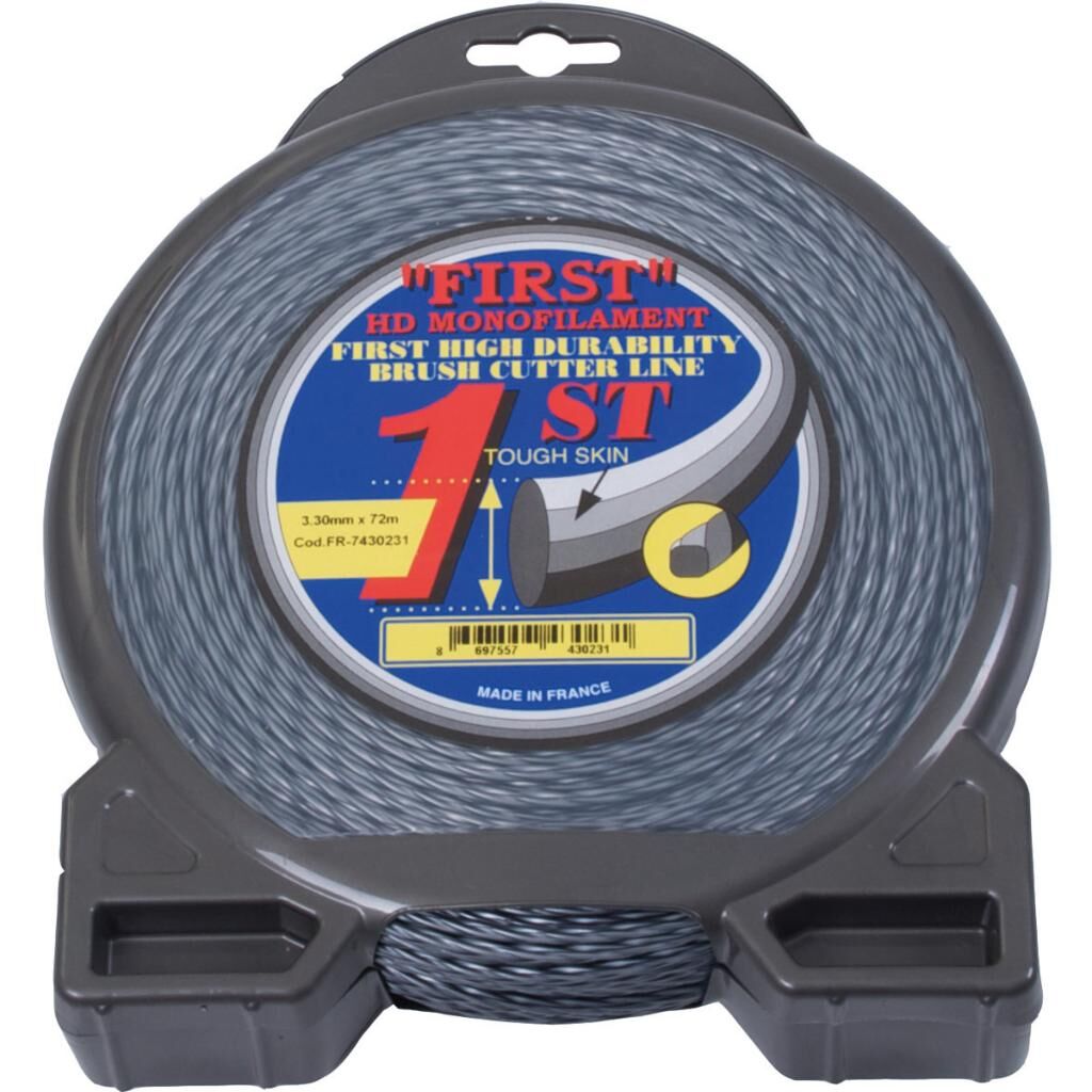Fırst 7430231 Misina 3.3mm 72m Gri Burgulu