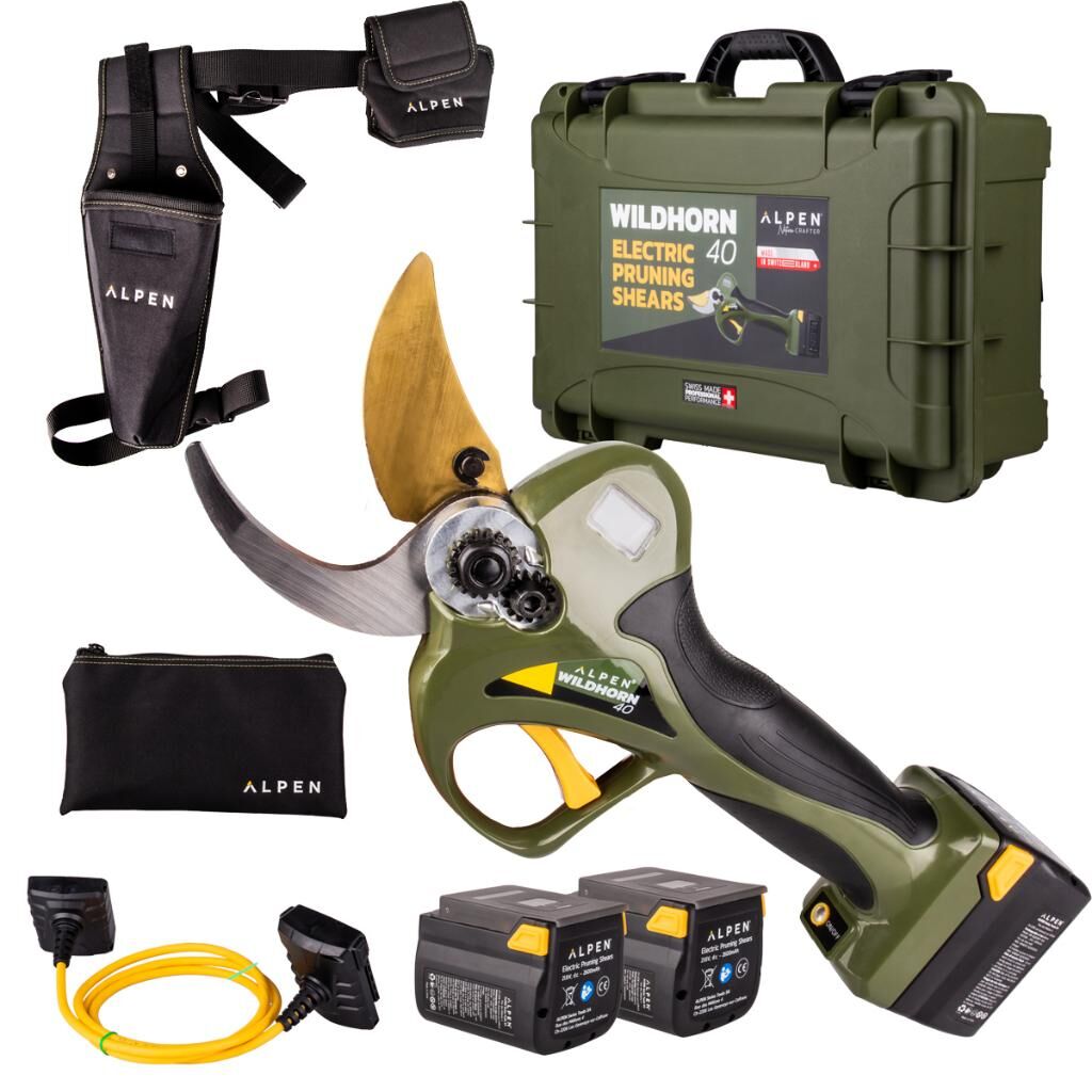 Alpen Wildhorn 40 Budama Makası Çift Akülü 40mm