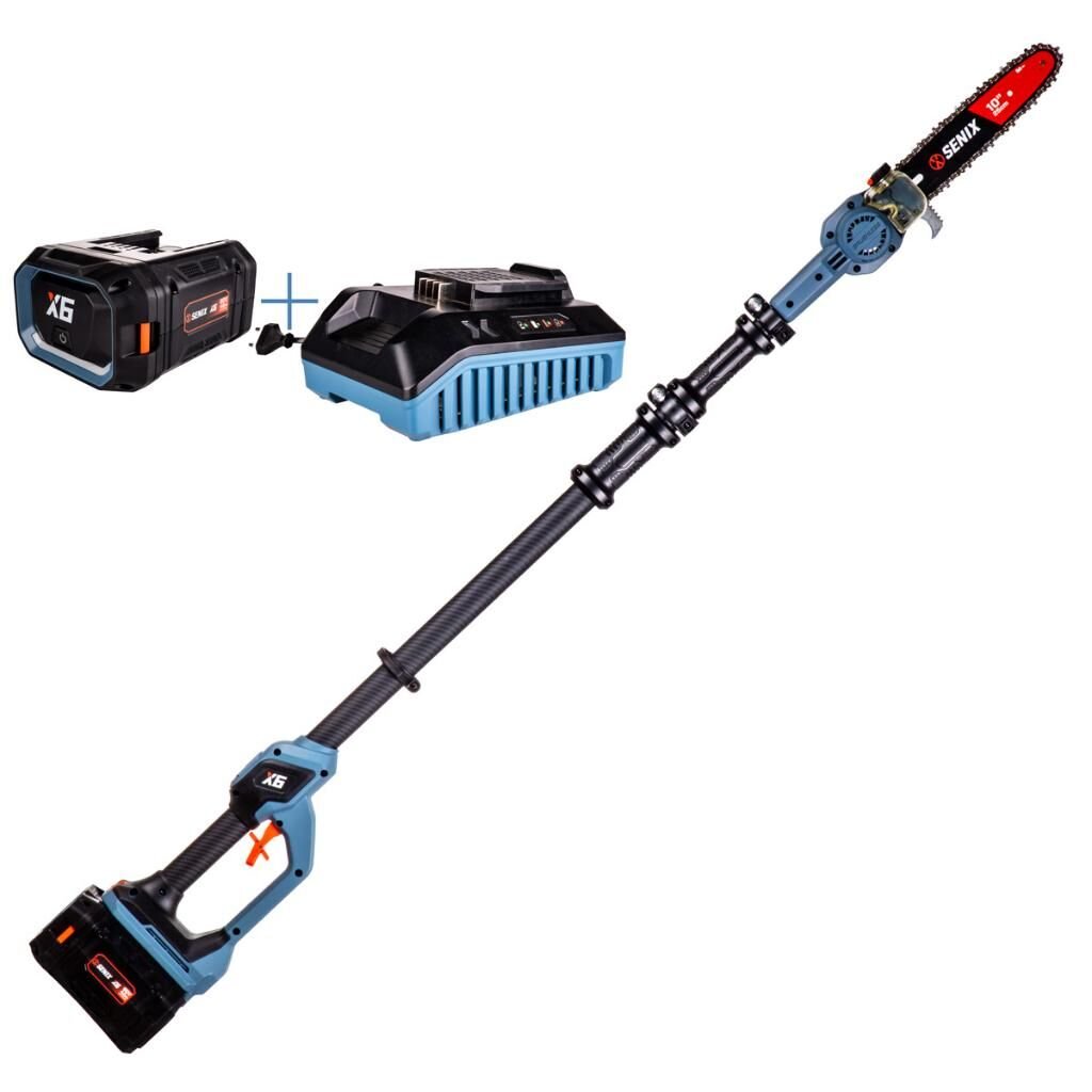 Senix CSPX6-M-EU Akülü Yüksek Dal Budama Testeresi 4.0Ah