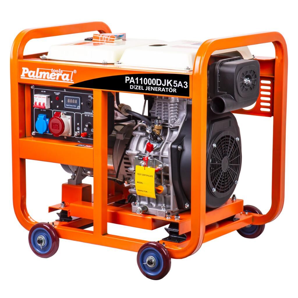 Palmera PA11000DJK5A3 EURO5 Jeneratör 11kVa Dizel Marşlı ATS Uyumlu