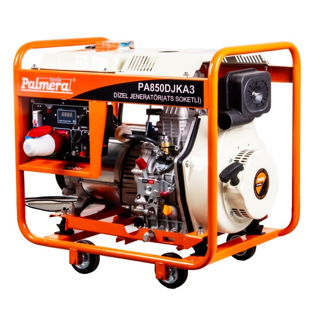 Palmera Pa850DJK5A3 Eur5 Jeneratör 6,9 Kva Dizel Marşlı Ats Uyumlu