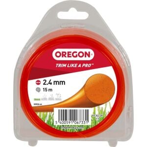 Oregon 69-362-OR Misina 2.4mm 15m Turuncu Yuvarlak