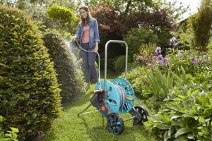 Gardena 18512-20 Hortum Arabası Seti AquaRoll M