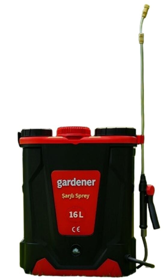 Gardener 165516 Şarjlı (Akülü) Sırt Tipi İlaçlama Pompası 16 Litre