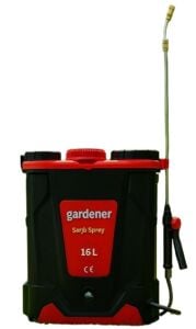 Gardener 165516 Şarjlı (Akülü) Sırt Tipi İlaçlama Pompası 16 Litre