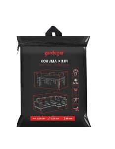 Gardener GRDC303 Masa Takımı Koruma Örtüsü / Kılıfı PE (225 cm x 225 cm x 90 cm)
