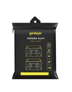 Gardener GRDC304 Masa Takımı Koruma Örtüsü / Kılıfı PE (160 cm x 160 cm x 90 cm)
