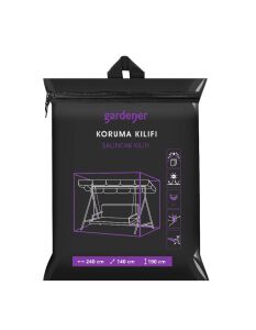 Gardener GRDC308 Salıncak Koruma Örtüsü / Kılıfı PE ( 240 cm x 190 cm x 90 cm )