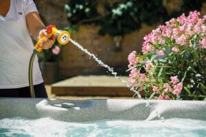 Hozelock 2669H Sprey Yuvarlak Başlıklı 5 Ayarlı Sulama Tabancası