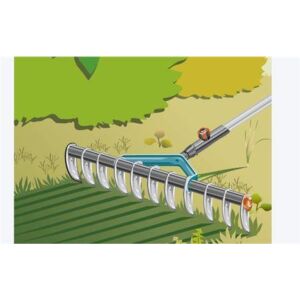 Gardena 3391-3723 Çim Havalandırma Tırmığı 35 cm + 130cm Sap