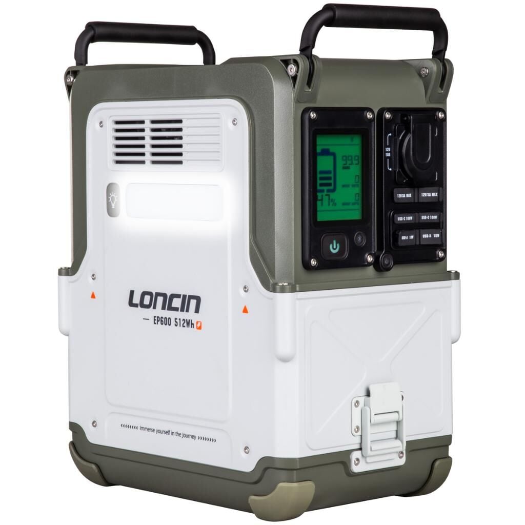 Loncin EP600-2 Taşınabilir Güç İstasyonu 512Wh