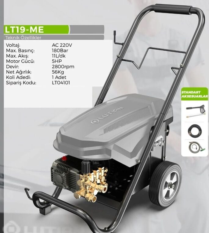 Lutian LT-19-ME Basınçlı Yıkama Makinası
