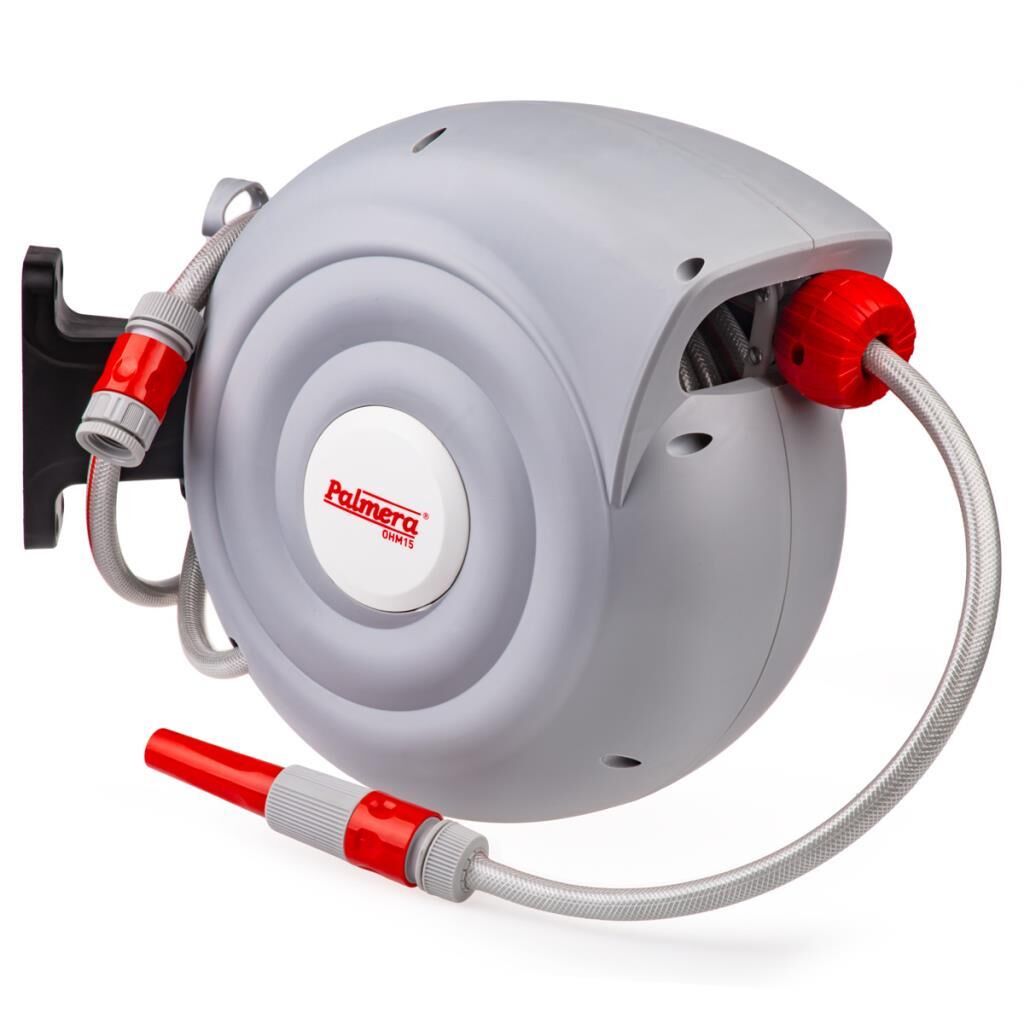 Palmera PA-OHM15 Otomatik Hortum Makarası 15M Geri Sarımlı