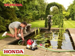 Honda WX-10 Motopomp 1'' Parmak Benzinli Su Motoru