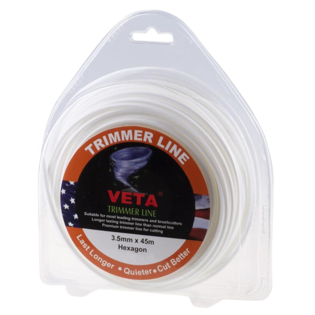 Veta 131723 Misina Pro 3.5mm 40m Beyaz 6 Köşe