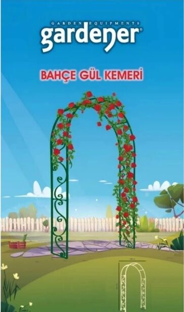 Gardener 73026 Gül Çemberi - Kemeri Yeşil