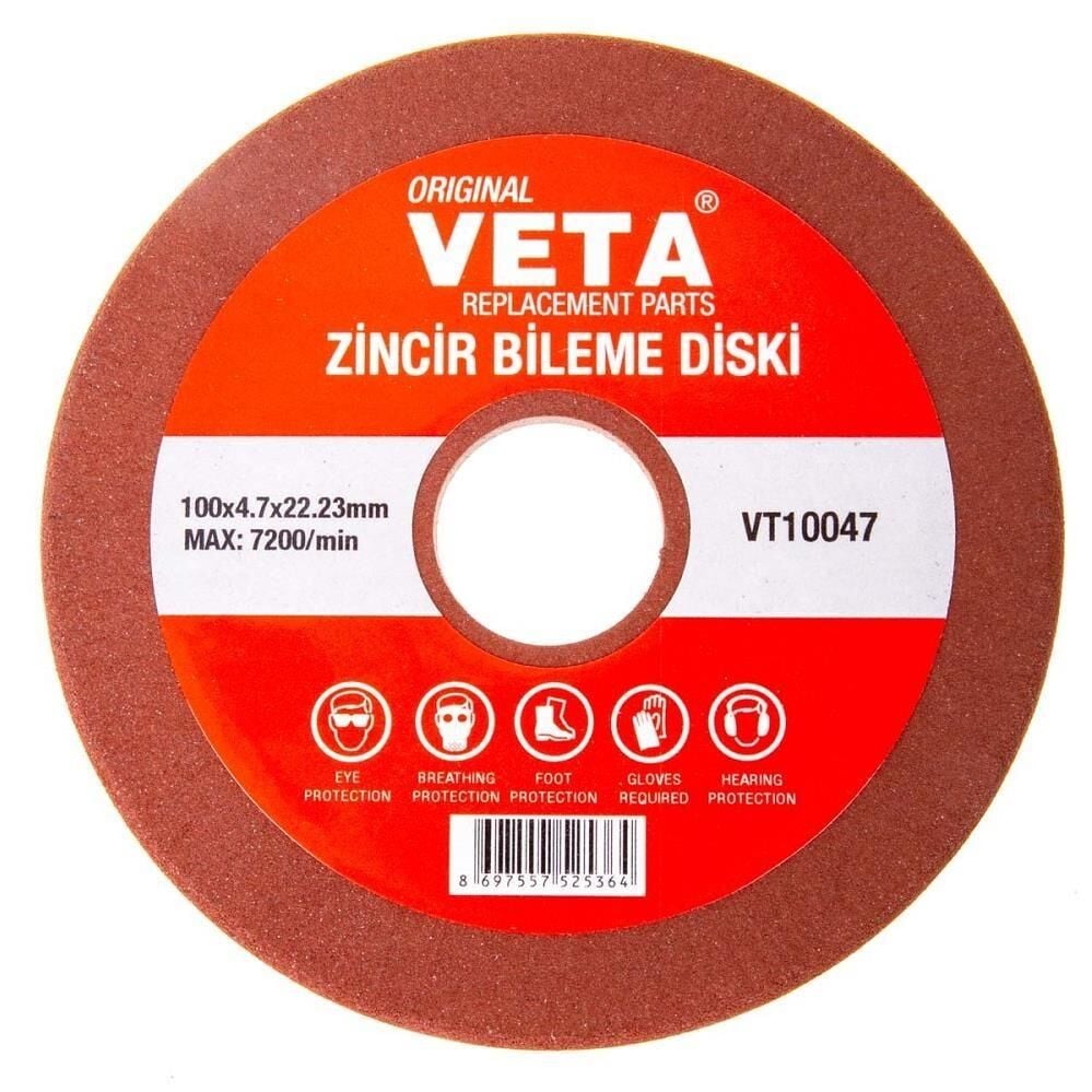 Veta VT10047 Motorlu Zincir Bileme Diski 100 x 4.7 x 22.23 mm ZB85