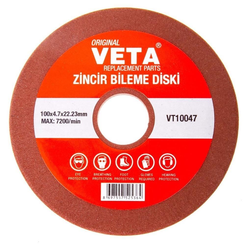 Veta VT10047 Motorlu Zincir Bileme Diski 100 x 4.7 x 22.23 mm ZB85