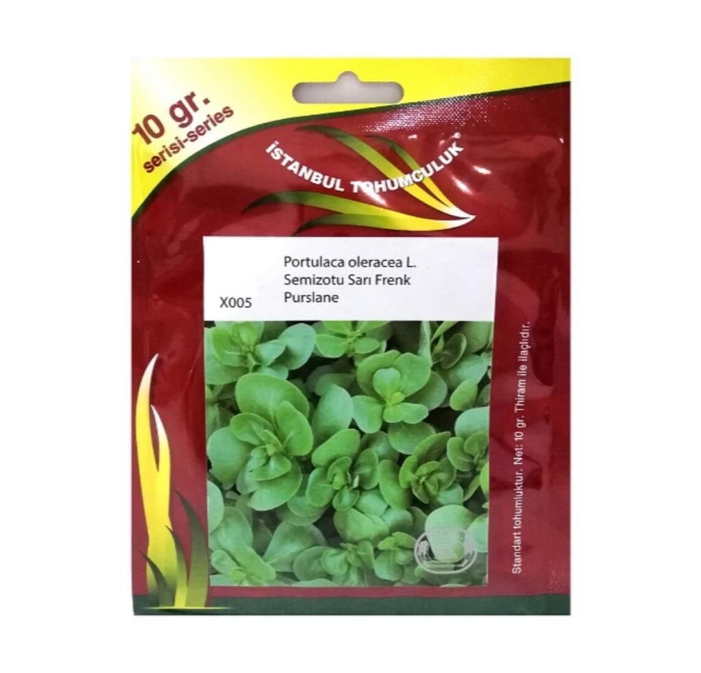 İstanbul Tohumculuk Semizotu Tohumu (Sarı Frenk) 10 gr