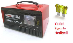Veta Vt 3421 Akü Şarz Cihazı 12V Şarj Makinası 12 Ah