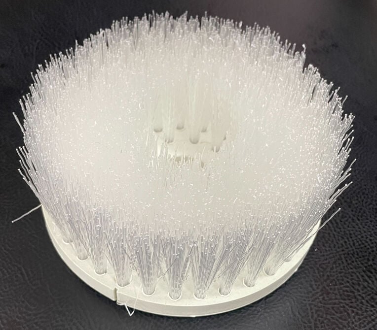 Motorlu Tırpan Halı Yıkama Fırça Başlığı