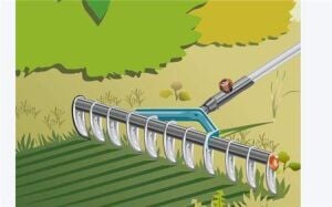 Gardena 3391-20 Çim Havalandırma Tırmığı 35 cm Combi System