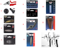 FELCO 7 BUDAMA MAKASI VE PARÇALARI