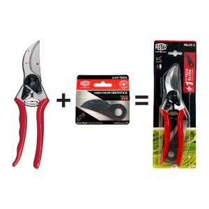 Felco 2 Budama Makası ve Üst Bıçak F-Tech 2/3