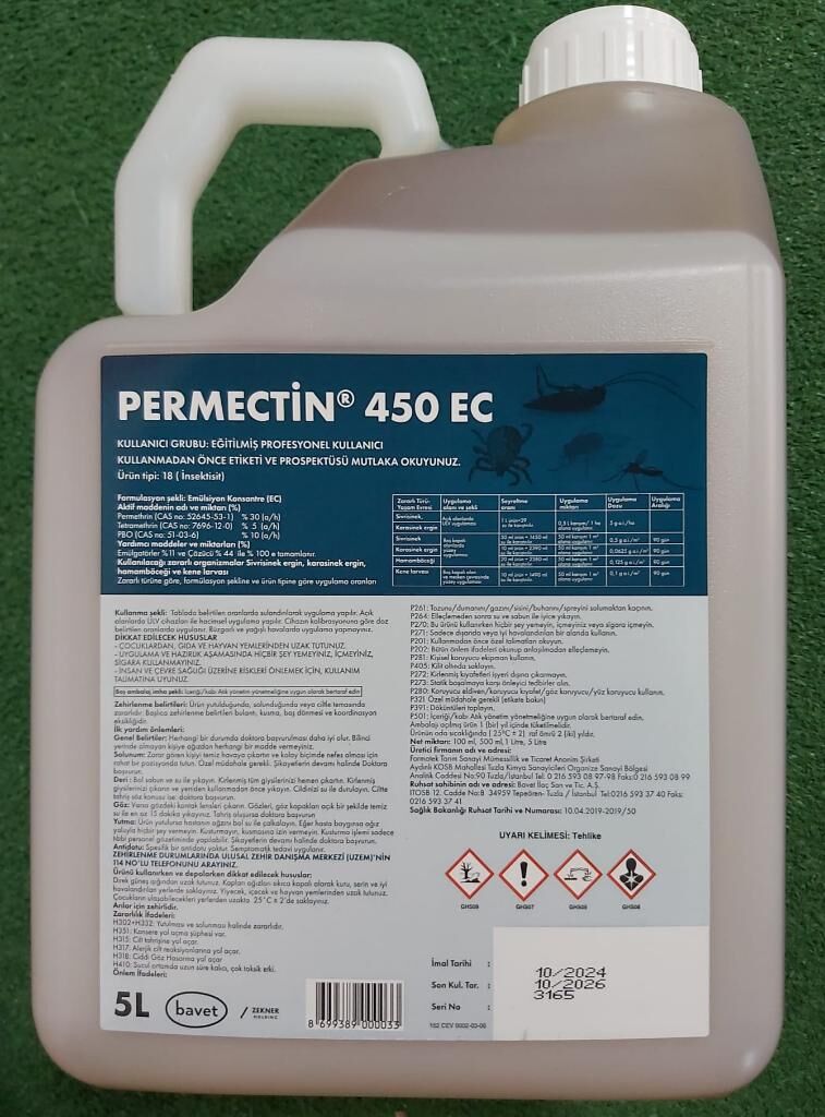 Bavet Permectin 450 EC 5 lt