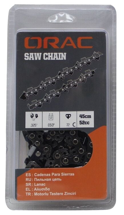 Orac Kesik Zincir 3.25 1,3MM 36 Diş Köşeli