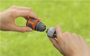 Gardena 18214-20 Stoplu Hortum Adaptörü 19 mm (3/4'')