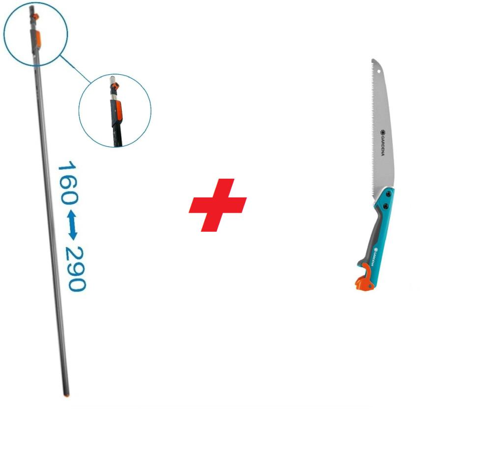 Gardena 8737 Combisistem Bahçevan Testeresi 300 PP+Sap