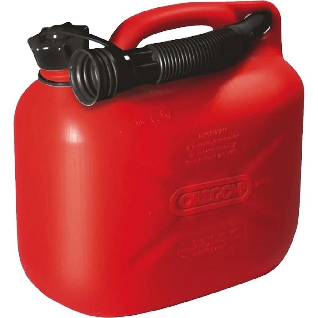 Oregon O42-970 Benzin Bidonu 5 Litre Kırmızı