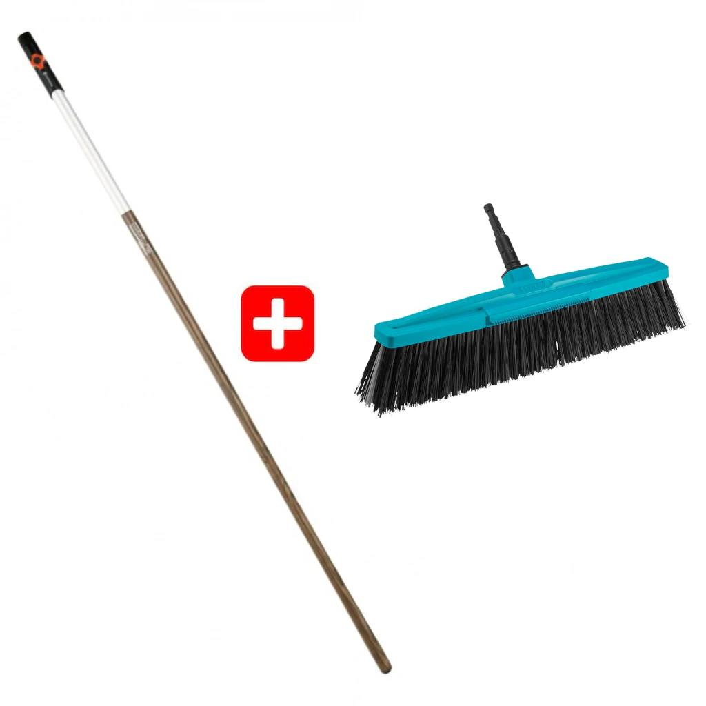 Gardena 3622 Combisystem Sapsız Yol Süpürgesi 45cm+Sap