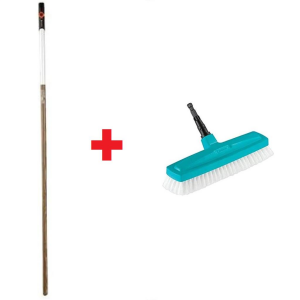 Gardena 3639 Combi Sistem Yumuşak Temizleme-Ovma Fırçası+Sap