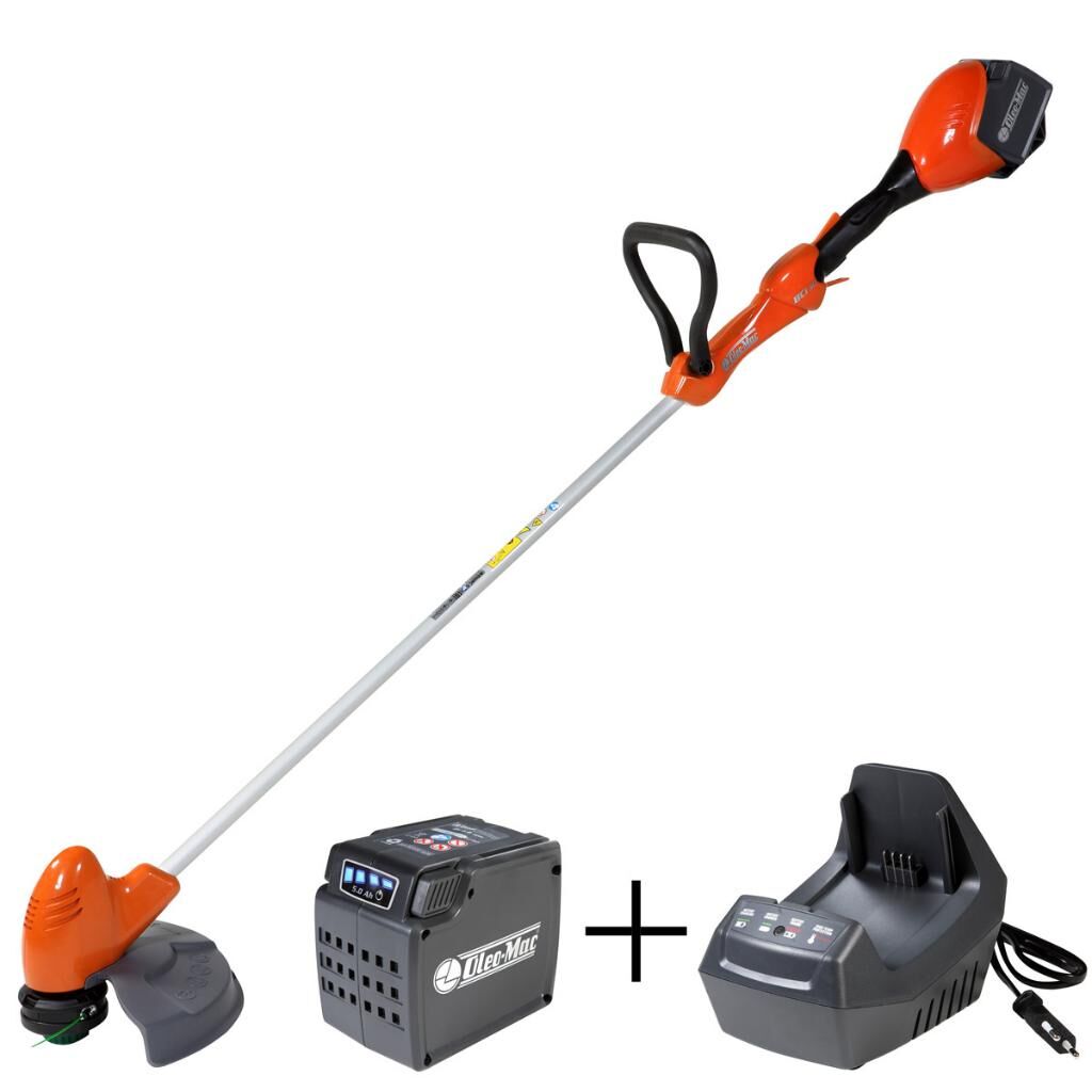 Oleo Mac BCİ Akülü Tırpan 5.0Ah+Şarj Cihazı