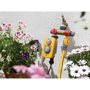 Hozelock 2252H Çift Yönlü Yönlü Vanalı Musluk Bağlantısı
