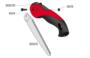 Felco 600 Budama Testeresi Katlanır 16 cm