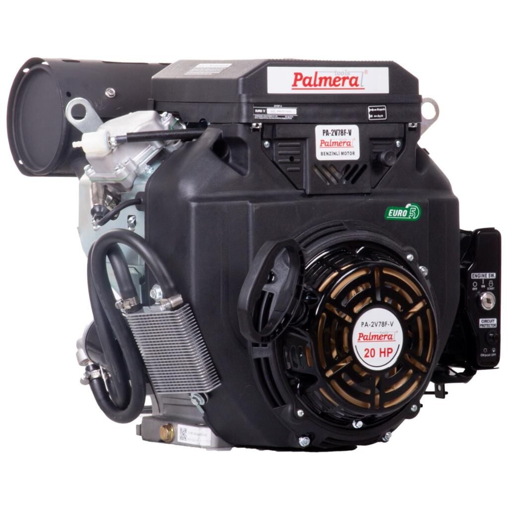 Palmera PA-2V78F-Q Benzinli Motor EUR5 20HP Kamalı Tip 688CC