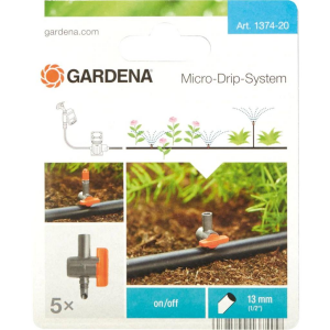 Gardena 1374-20 Konrol Vanası Püskürtme Başlıkları İçin 5 Li Paket